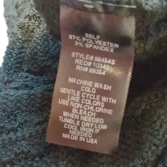 Black Open Knit Long Sleeve Maxi Dress by Ultra Flirt - Picture 13 of 13